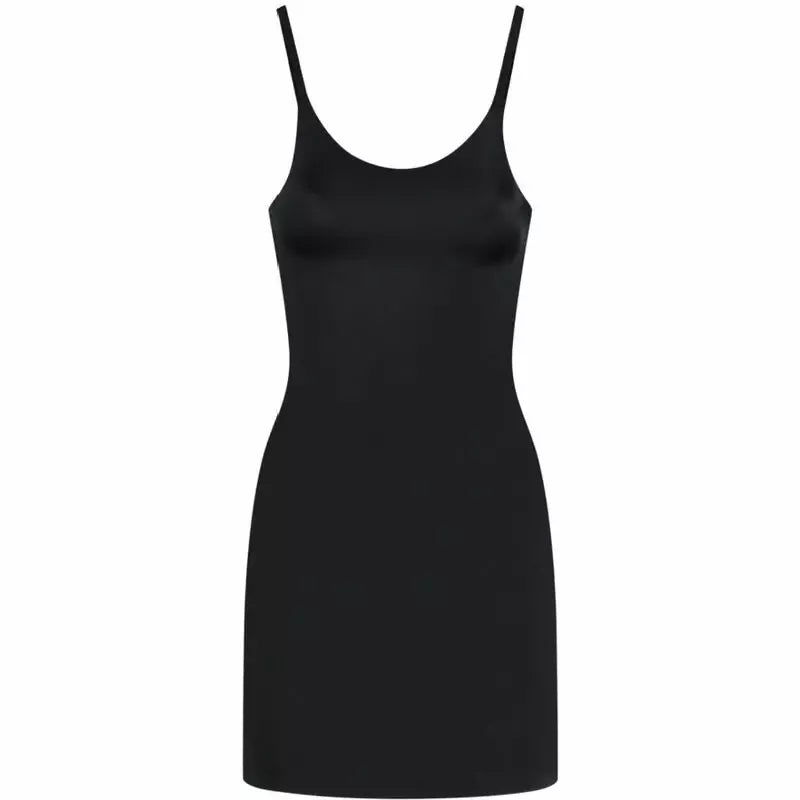 Bye Bra Invisible Singlet Dress Black XXL – Lengva figūros korekcija