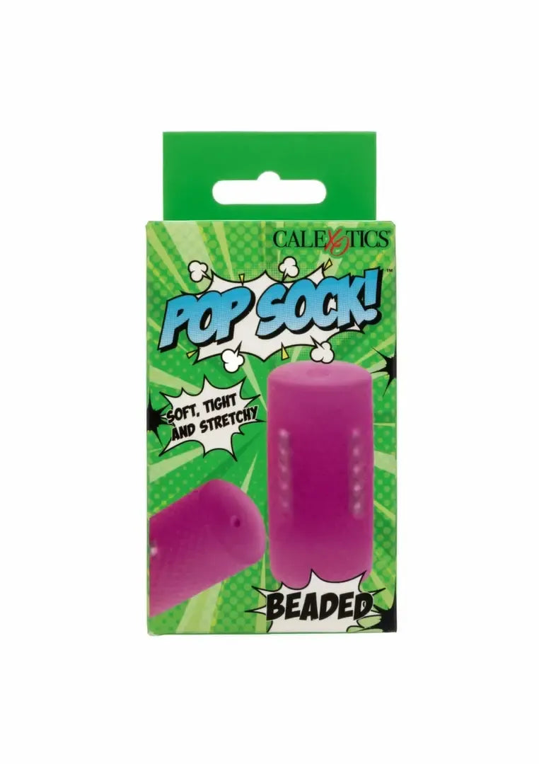 CALEXOTICS „Beaded Stroker“ – minkšta, elastinga intymi mova