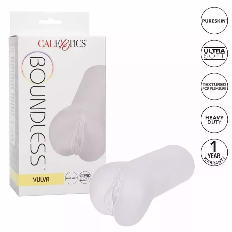 CalExotics Boundless Intimate Machine Transparent TPE 14 cm x 7.5 cm