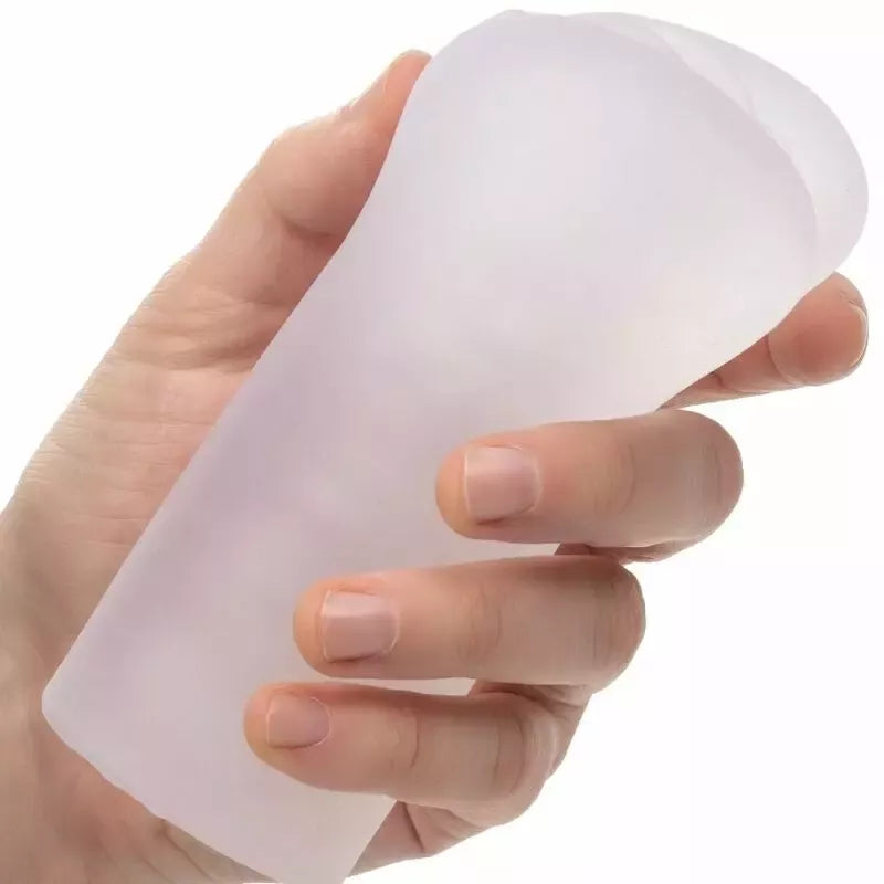 CalExotics Boundless Intimate Machine Transparent TPE 14 cm x 7.5 cm