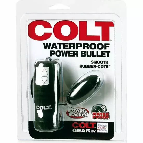 CalExotics COLT Power Bullet vandeniui atsparus daugiafunkcis intymus prietaisas
