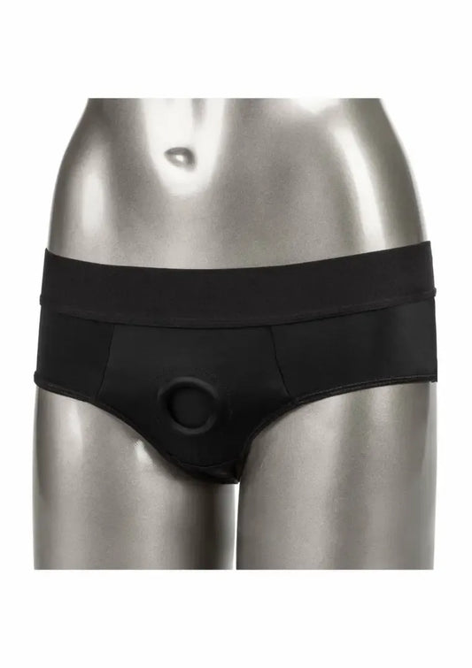 CalExotics Her Royal Harness Backless Brief L/XL – patogi laikymo sistema