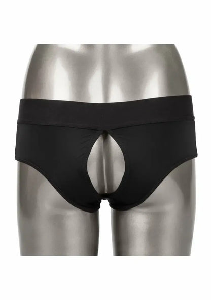 CalExotics Her Royal Harness Backless Brief L/XL – patogi laikymo sistema