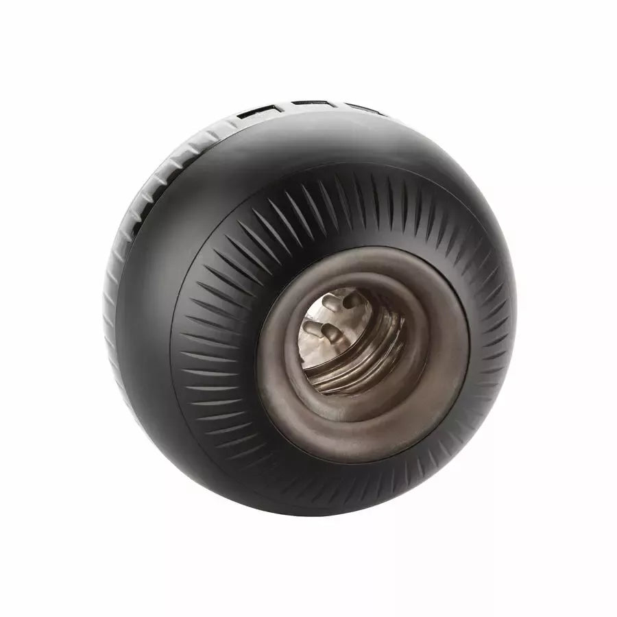 CalExotics Optimum Power MASTURBALL – vibruojanti reguliuojamo spaudimo sistema, 11,5 cm