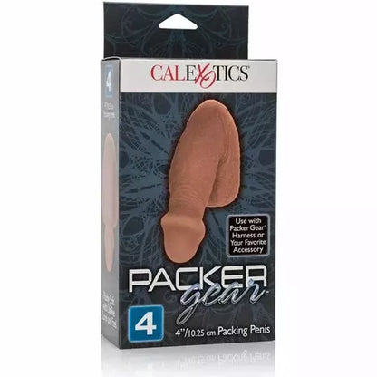 CALEXOTICS Packer Gear 12,75 cm anatominis minkštas modelis, rudas