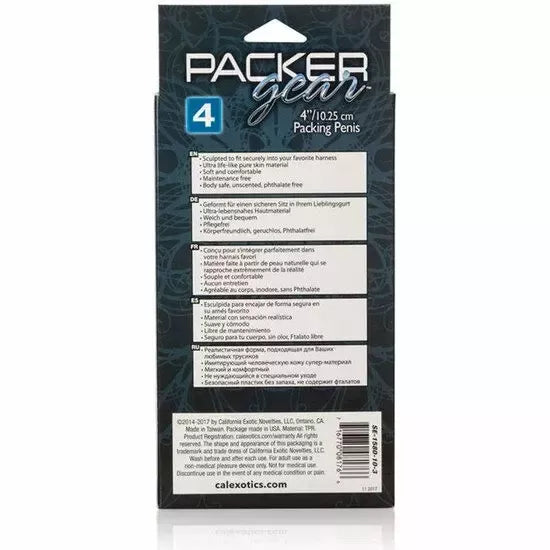 CALEXOTICS Packer Gear 12,75 cm anatominis minkštas modelis, rudas