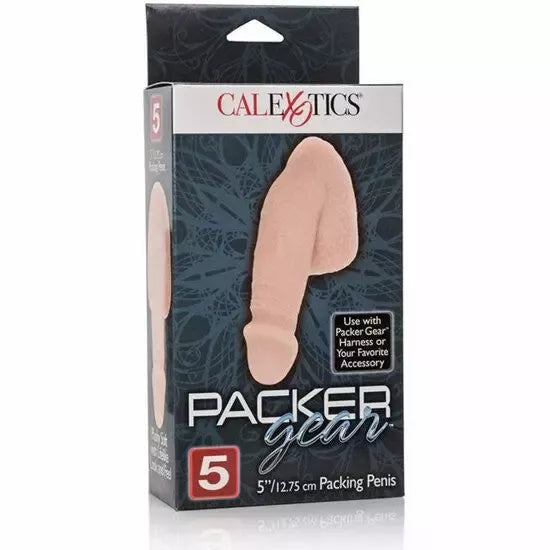 CalExotics Packer Gear modelis 14,5 cm, natūralus atspalvis, PureSkin medžiaga