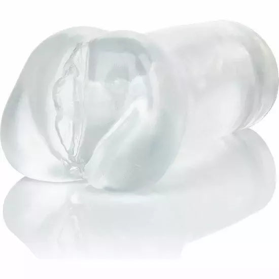 CalExotics Stroke It Tight Transparent intymus automatinis stimuliatorius, 16,5 cm