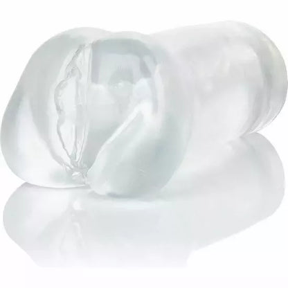 CalExotics Stroke It Tight Transparent intymus automatinis stimuliatorius, 16,5 cm