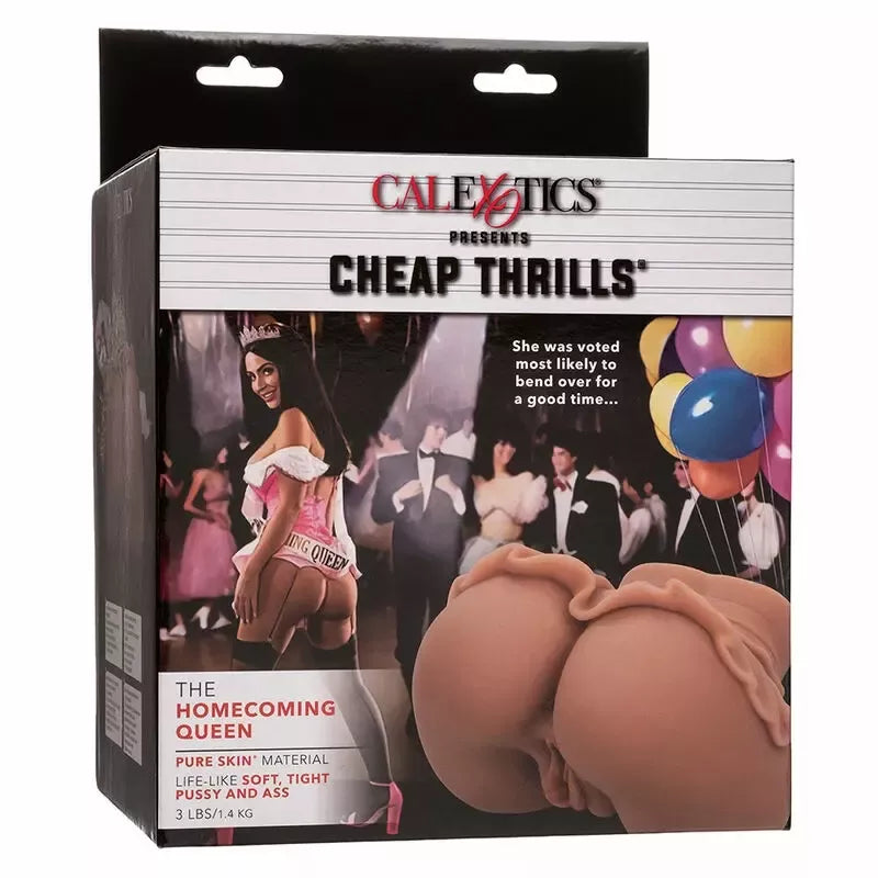 CalExotics The Homecoming Queen Double Channel intymusis prietaisas, karamelinis, 1,4 kg