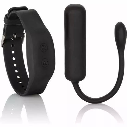 CalExotics Wristband Remote Petite Bullet – kompaktiškas belaidis vibruojantis prietaisas