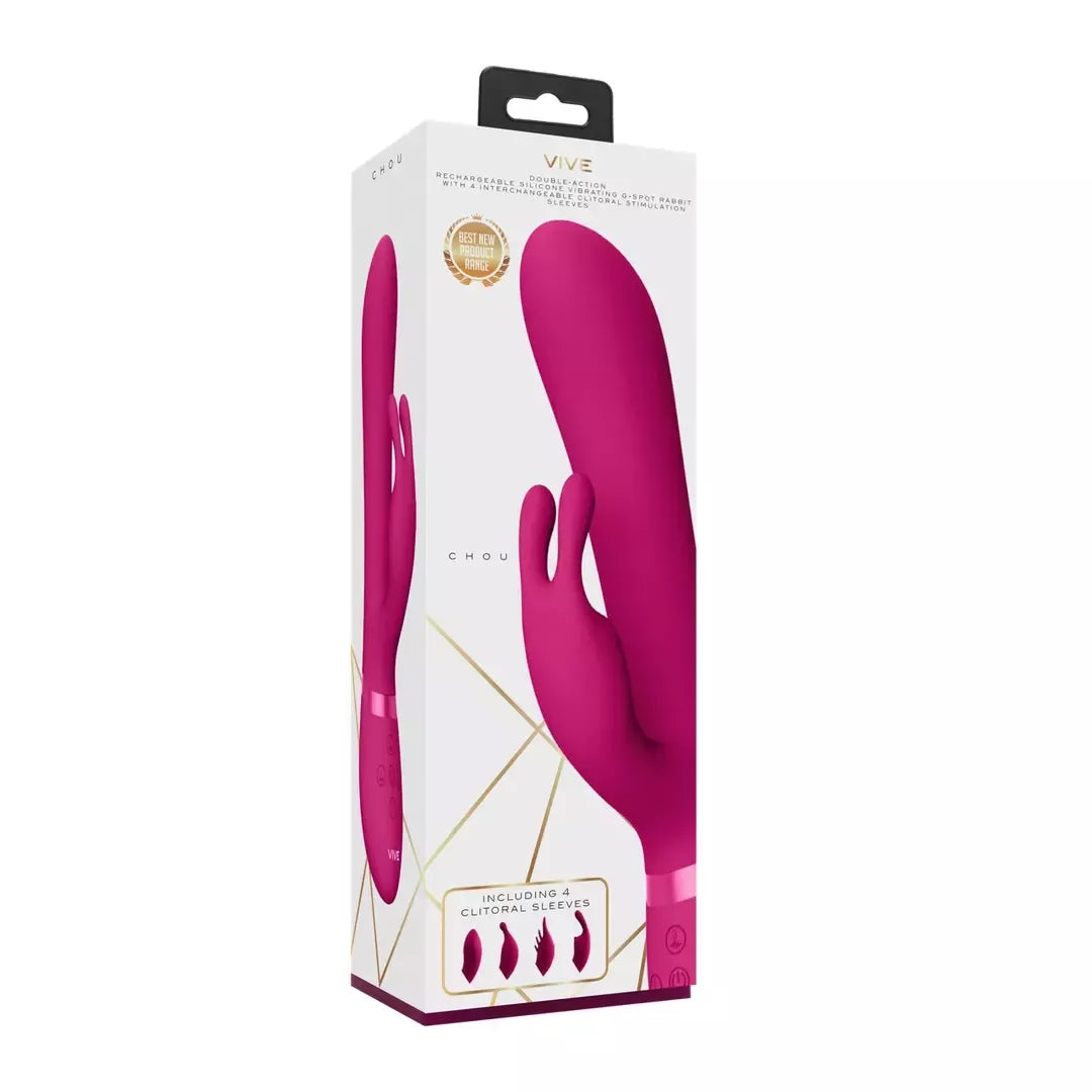 CHOU G-Spot System Pink – kelių variklių intymios gerovės prietaisas