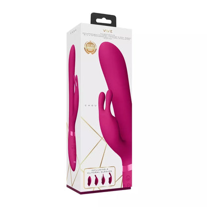 CHOU G-Spot System Pink – kelių variklių intymios gerovės prietaisas