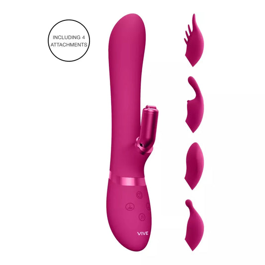 CHOU G-Spot System Pink – kelių variklių intymios gerovės prietaisas