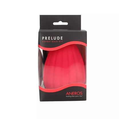 CleanStream Prelude klizmos pompos rinkinys, raudonas – lėto srauto vožtuvo sistema