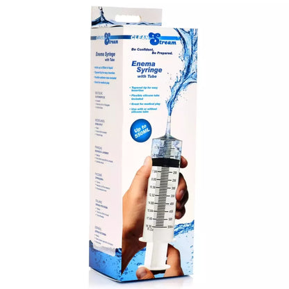 CleanStream Professional valymo švirkštas su vamzdeliu 550 ml - skaidrus