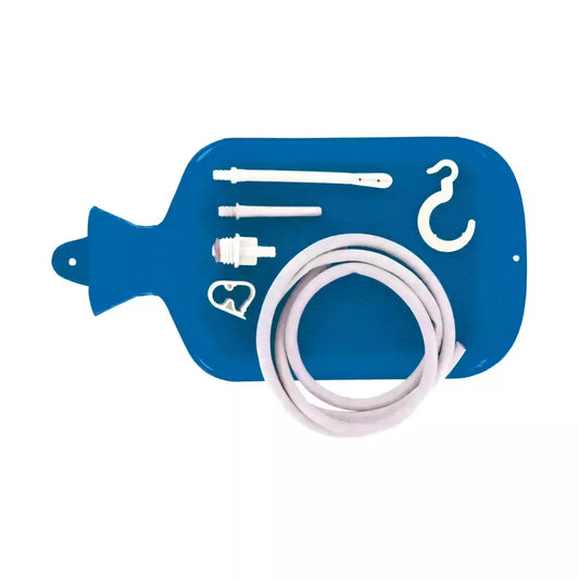 CleanStream Water Bottle Hygiene Set higienos rinkinys su lanksčiu vamzdeliu, 2 kvortos