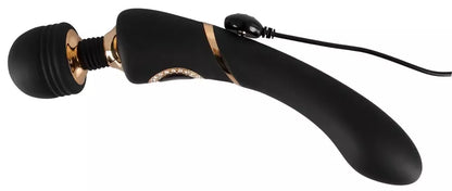 Cleopatra Wand Massager Luxury Edition vibratorius su 10 vibracijos režimų, 24 cm