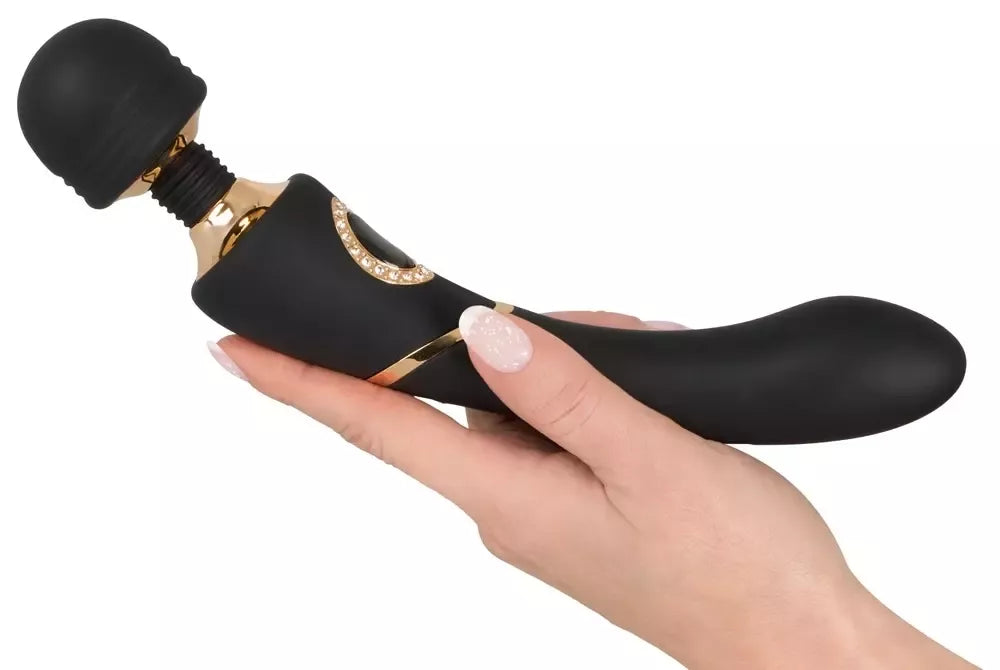 Cleopatra Wand Massager Luxury Edition vibratorius su 10 vibracijos režimų, 24 cm