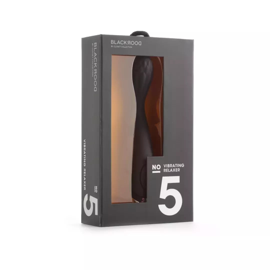 Closet Collection Blackdoor No. 5 dviejų variklių silikoninis masažuoklis 21,6 cm