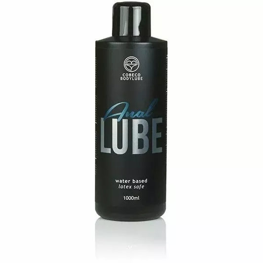 Cobeco Anal Lube Water-Based 1000ml – ilgai išliekanti drėkinamoji formulė