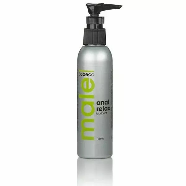 Cobeco Male Anal Relax Gel 150 ml – Komforto formulė, vandens pagrindo lubrikantas