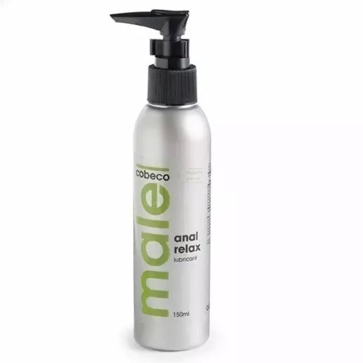 Cobeco Male Anal Relax Gel 150 ml – Komforto formulė, vandens pagrindo lubrikantas