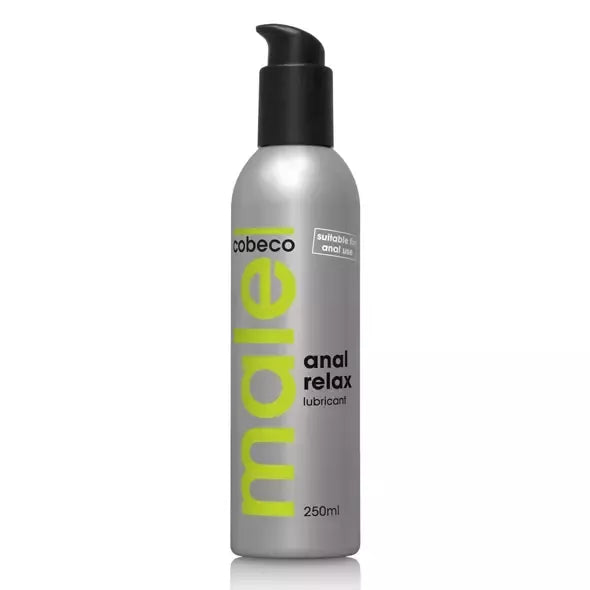 „Cobeco Male Anal Relax“ lubrikantas 250 ml – raminanti formulė, lengvai nuplaunamas