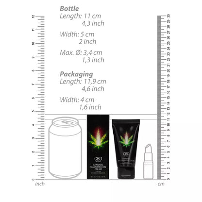 Cobeco Pharma CBD Cannabis intymus kremas moterims 50 ml vandens pagrindu