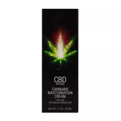 Cobeco Pharma CBD Cannabis intymus kremas moterims 50 ml vandens pagrindu