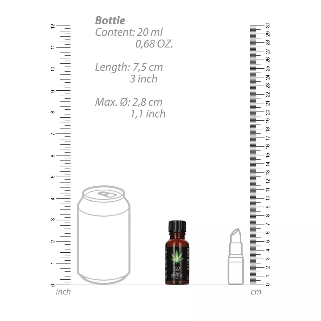 Cobeco Pharma CBD Intimate Care Oil 20 ml – maitinanti augalinė formulė