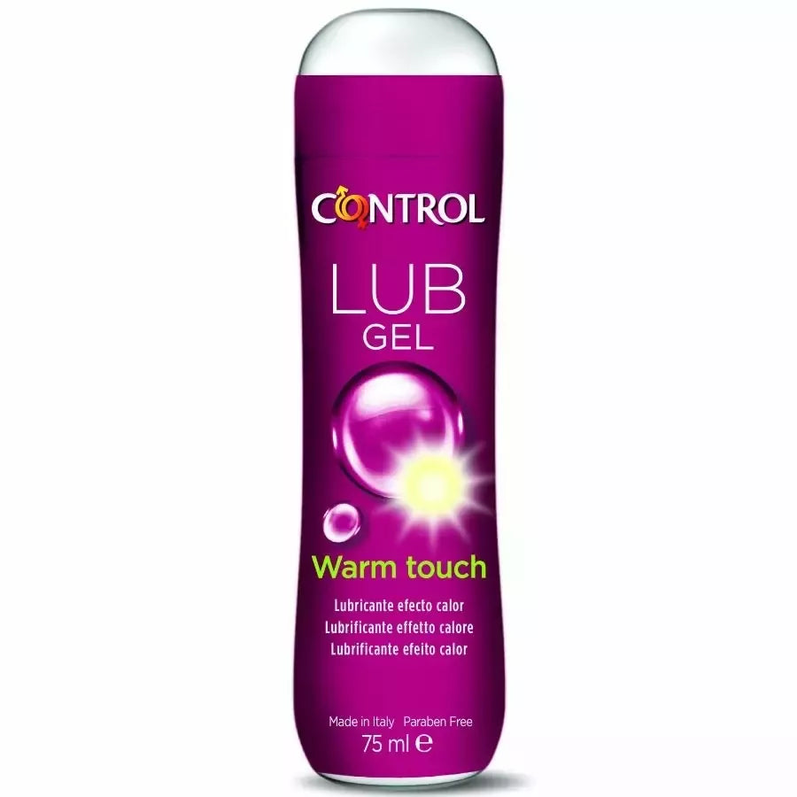 Control Lub Gel Warming Effect 75 ml – vandens pagrindo intymus lubrikantas