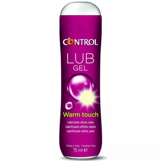 Control Lub Gel Warming Effect 75 ml – vandens pagrindo intymus lubrikantas