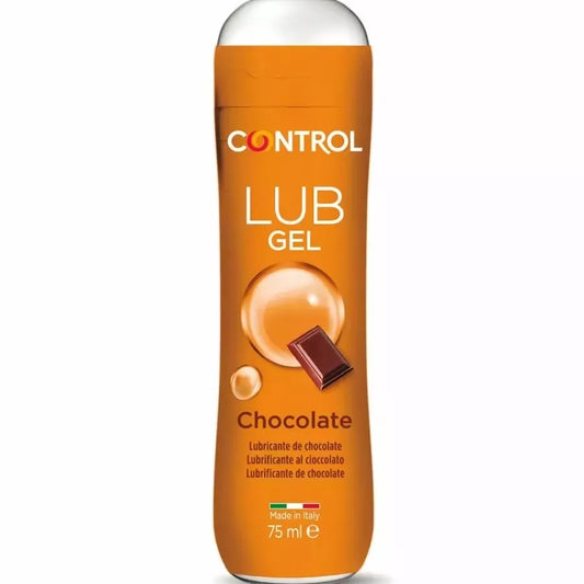 Control Lube Gel Chocolate 75 ml – vandens pagrindo lubrikantas, be parabenų
