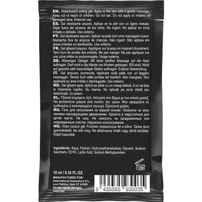 Coquette Chic Desire braškių skonio vandens pagrindo lubrikantas, 10 ml