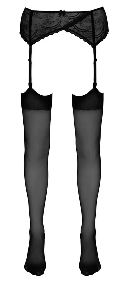 Cottelli Collection klasikinės juodos kojinės, 20 denų, 5 dydis