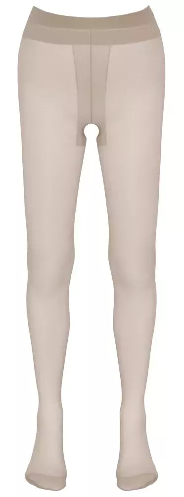 Cottelli Legwear elegantiškos satininės atviros pėdkelnės, kūno spalvos, S dydis, 20 denų