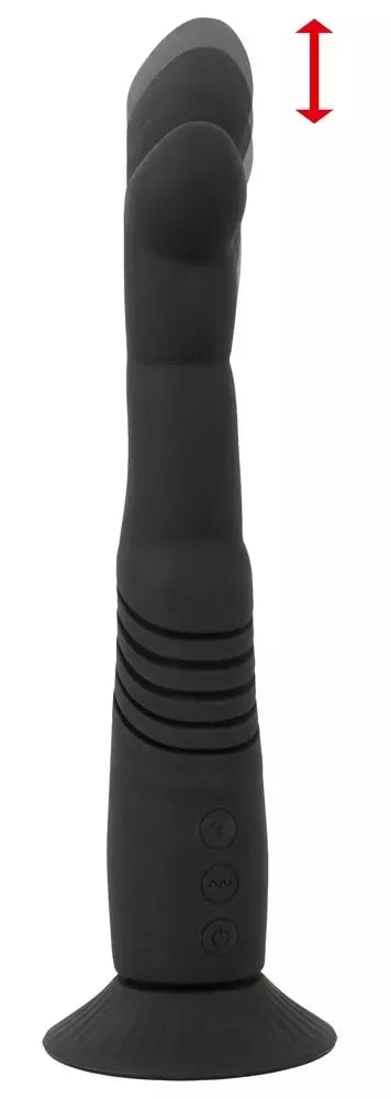 Couples Choice G & P-Spot stumdomasis vibratorius su nuimamu siurbtuku