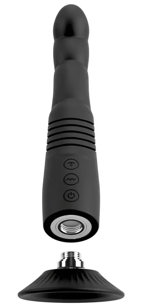 Couples Choice G & P-Spot stumdomasis vibratorius su nuimamu siurbtuku