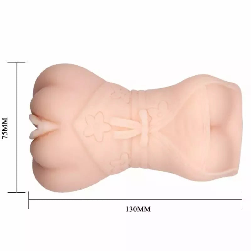CRAZY BULL Waterskin Intimate Sleeve Model 4 – kompaktiškas, savaime susitepantis