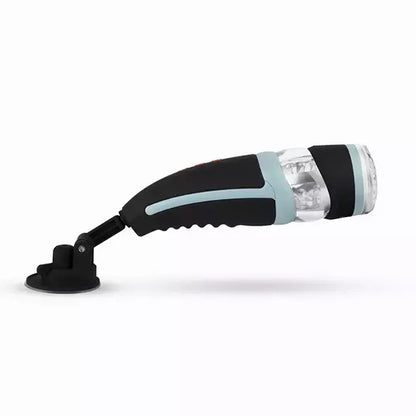 CRUIZR CP02 besisukantis vibruojantis intymus prietaisas su vakuumininiu laikikliu, USB