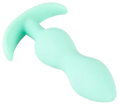 Cuties Green silikoninis mini kaištis – kompaktiškas, lankstus, su „Silk Touch“ paviršiumi