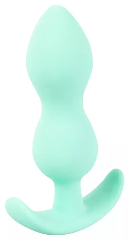 Cuties Green silikoninis mini kaištis – kompaktiškas, lankstus, su „Silk Touch“ paviršiumi