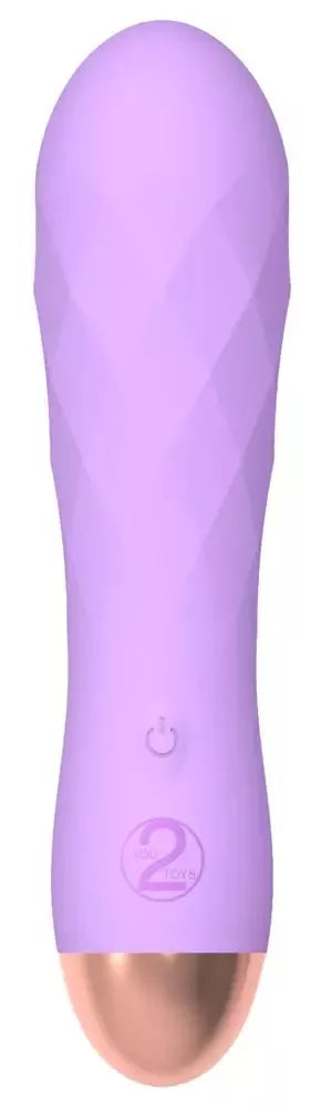 Cuties Mini Vibrator Purple 2nd Gen – kompaktiškas, 7 režimai, atsparus vandeniui