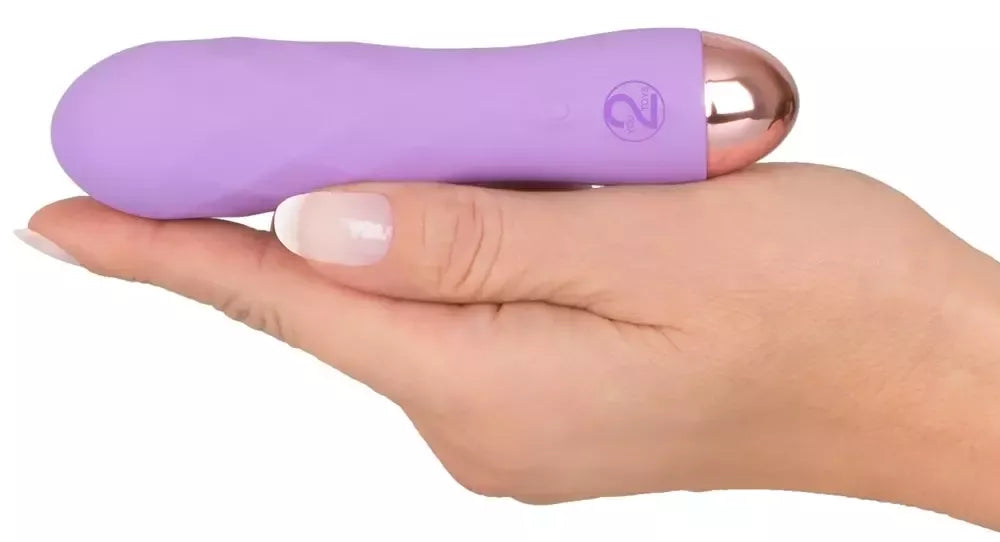 Cuties Mini Vibrator Purple 2nd Gen – kompaktiškas, 7 režimai, atsparus vandeniui