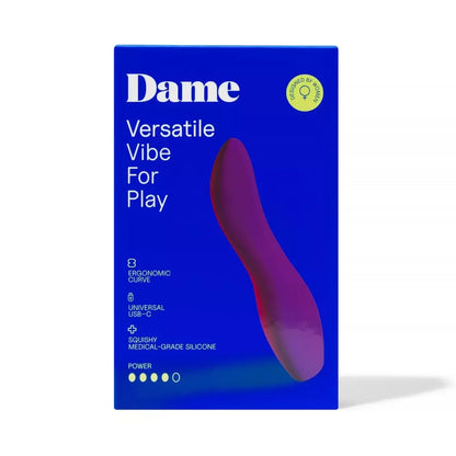 Dame Dip 2.0 daugiafunkcis intymus prietaisas, rožinis, USB-C, aukštesnio dizaino