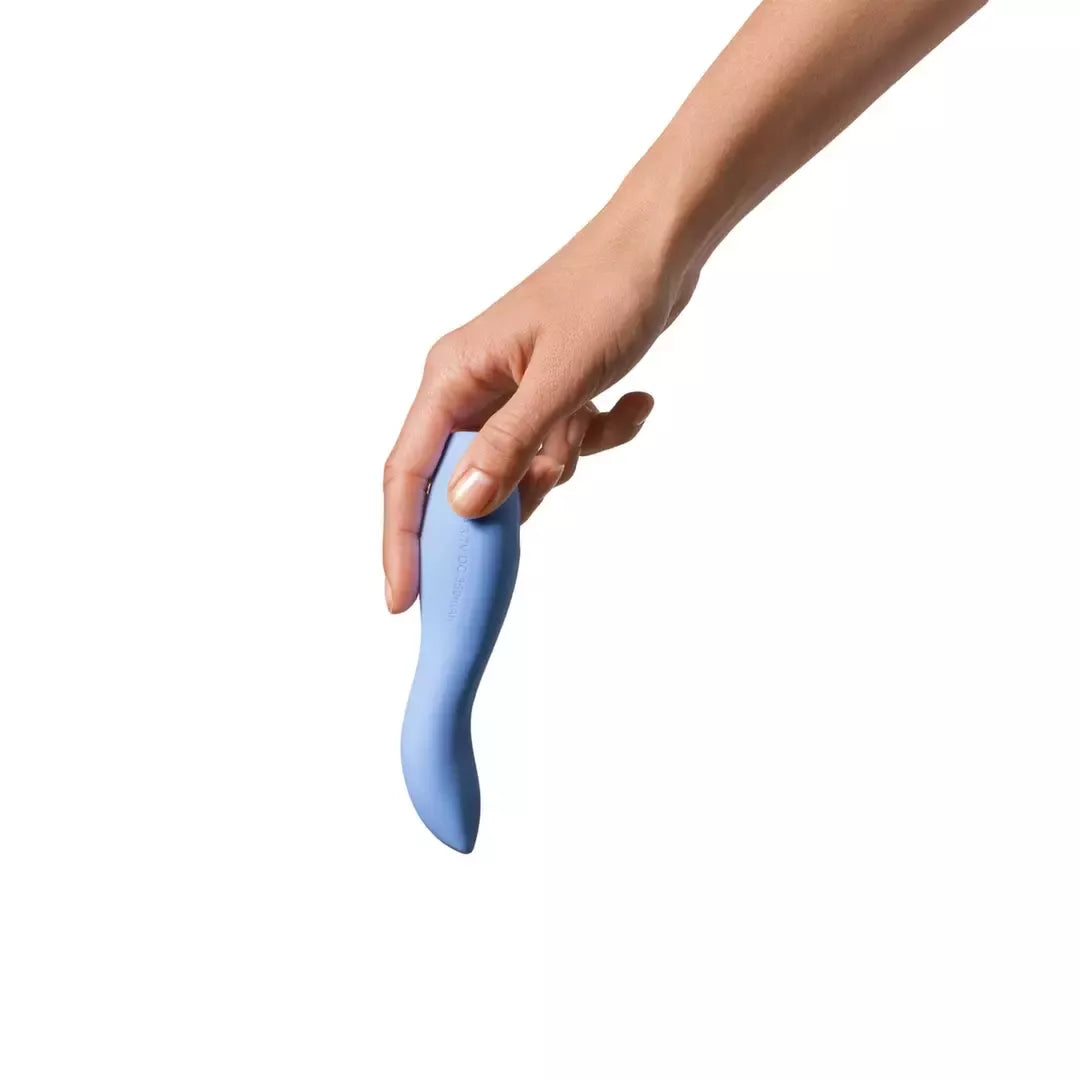 Dame Dip 2.0 universalusis intymus masažuoklis, Periwinkle, USB-C, aukštas dizainas