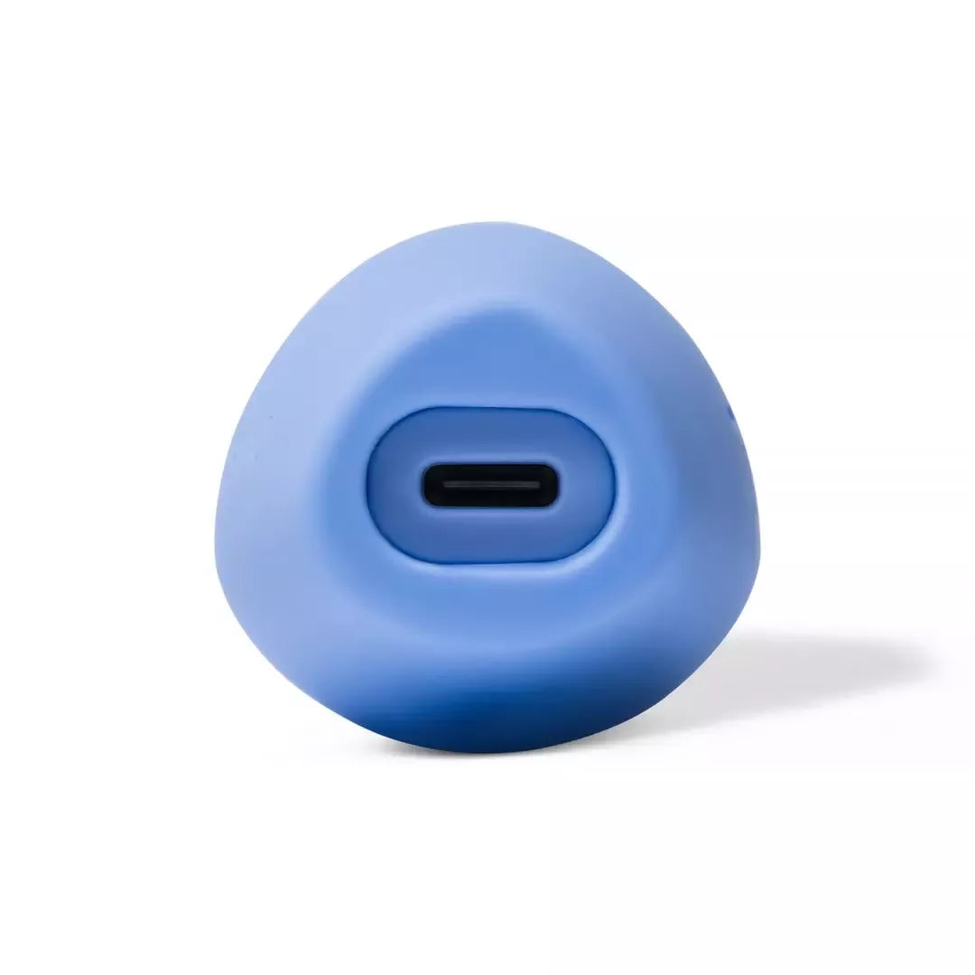 Dame Dip 2.0 universalusis intymus masažuoklis, Periwinkle, USB-C, aukštas dizainas