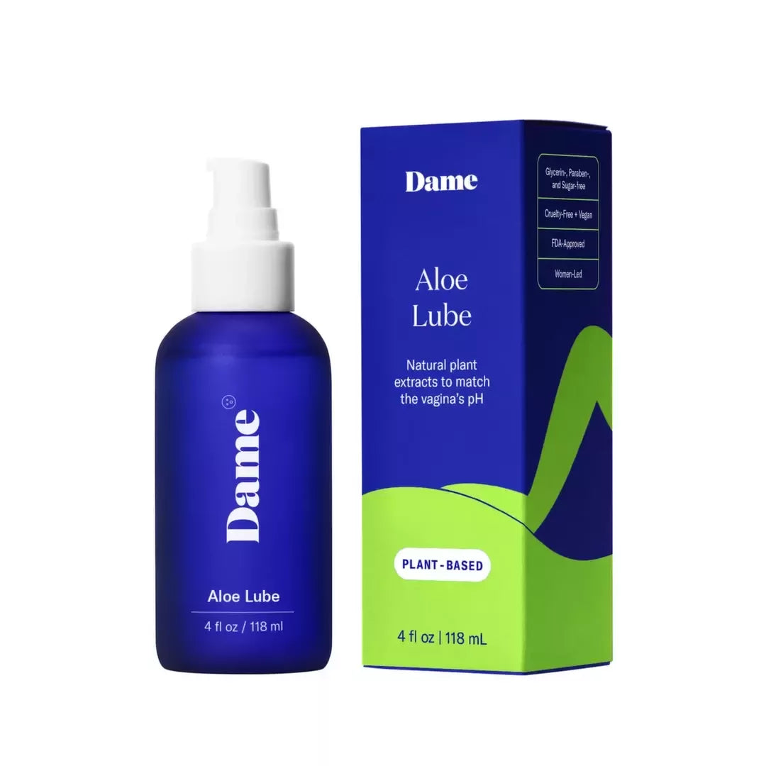 Dame Products Aloe Lube 118 ml – švelnus augalinės kilmės intymus gelis
