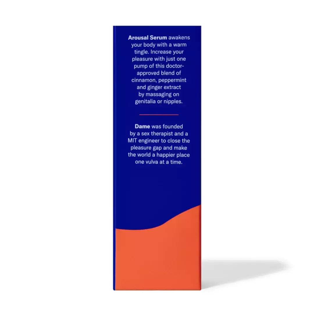 Dame Products Arousal Serum 30ml – botaninė intymi priemonė